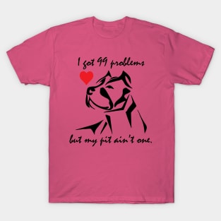 99 pibble problems T-Shirt